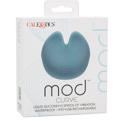 Vibrador Duplo Mod Curve Azul