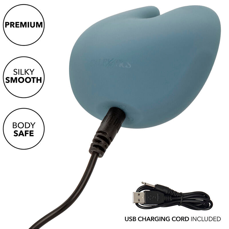 Vibrador Duplo Mod Curve Azul