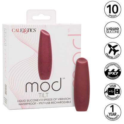 Vibrador de Inclinação Vibratório Mod Tilt Vermelho
