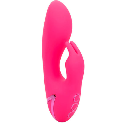 Vibrador Coelho Sunshine Fúcsia com Estimulador Clitoriano e 10 Funções