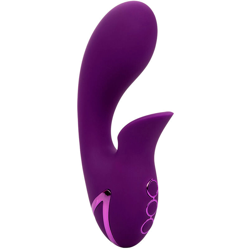 Vibrador e Estimulador de Sucção Huntington Beach Heartbreaker Roxo