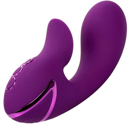 Vibrador e Estimulador de Sucção Huntington Beach Heartbreaker Roxo