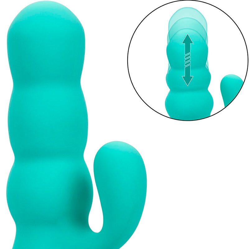 Vibrador Del Mar Diva Rabbit Aqua Green