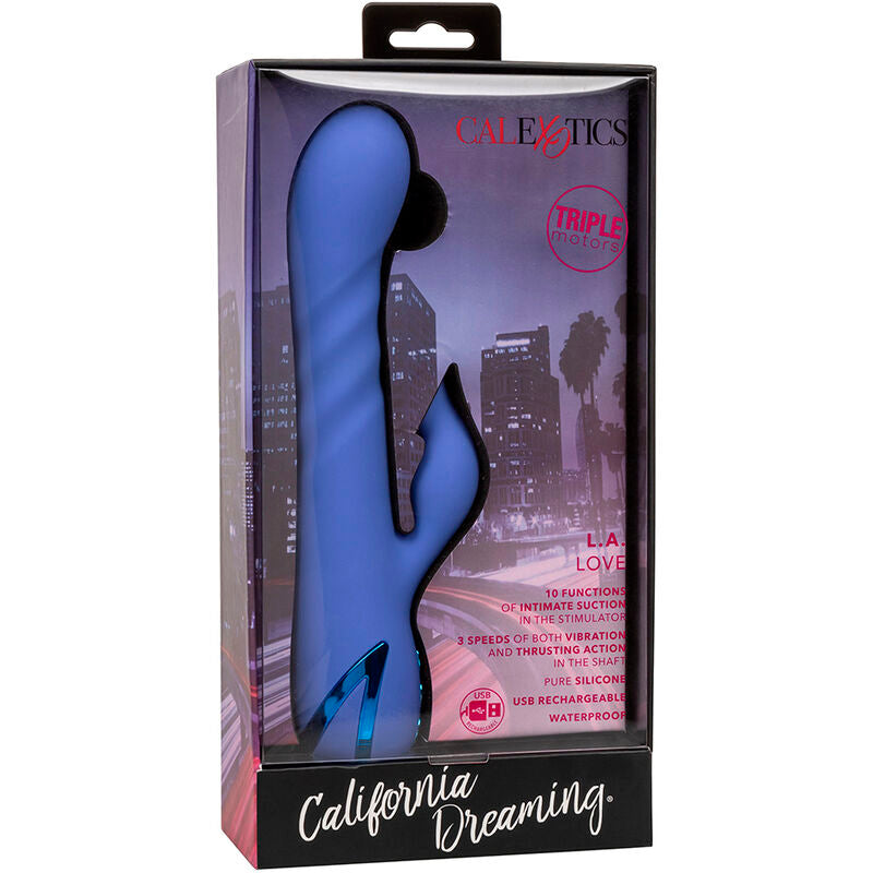 Vibrador e Estimulador Clitoriano LA Love com Sucção e Vibração