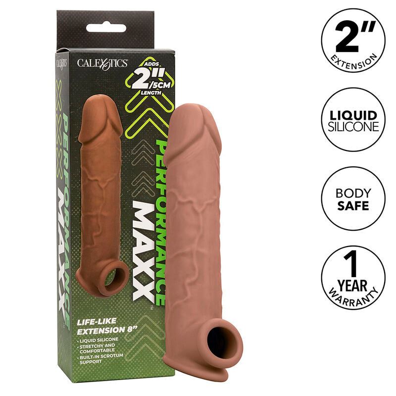Manga para o Pénis Realista Performance Maxx Life-Like 8 polegadas