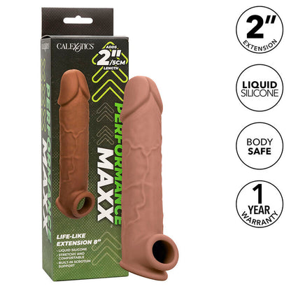 Manga para o Pénis Realista Performance Maxx Life-Like 8 polegadas