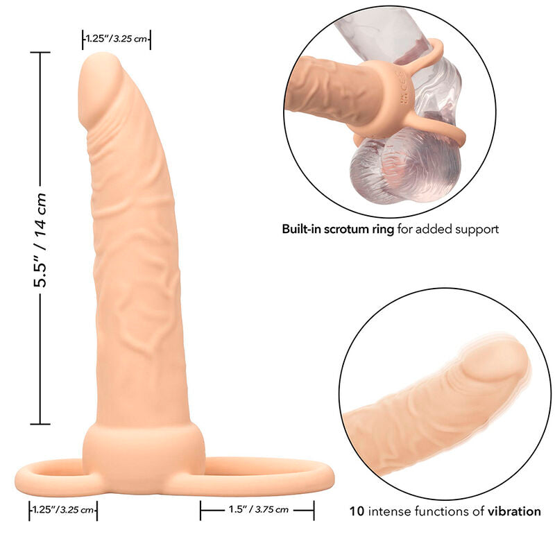 Vibrador Dupla Penetração Recarregável Performance Maxx