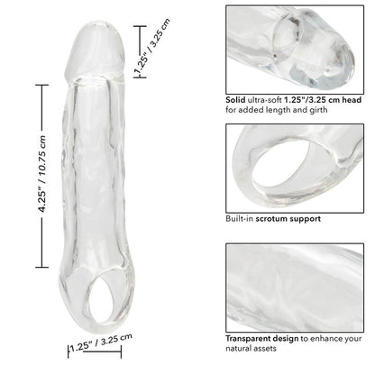 Extensão Peniana Performance Maxx Clear 5,5 Transparente
