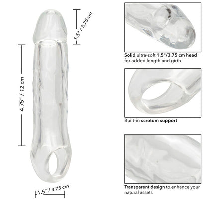 Extensão Peniana Performance Maxx Clear 6,5 Transparente