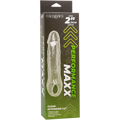 Extensão Peniana Performance Maxx Clear 7,5 Transparente