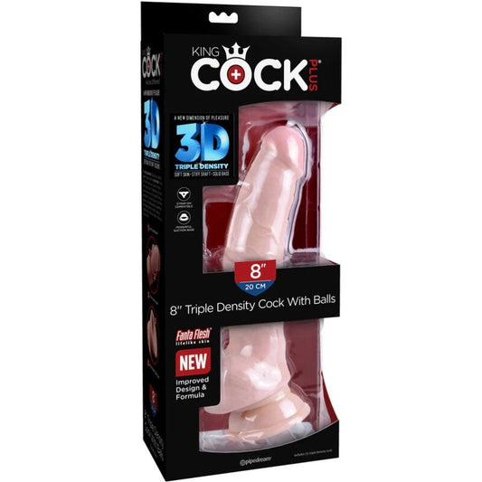 Dildo Tripla Densidade 18.4 cm