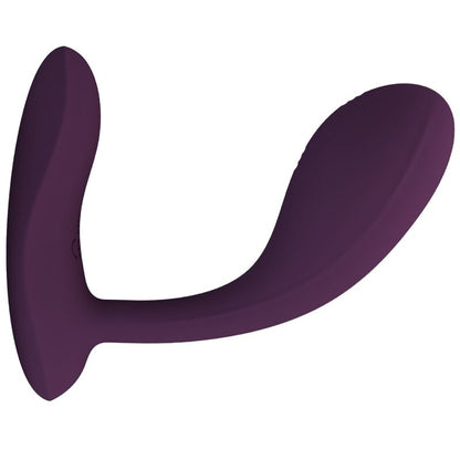Close-up of the PRETTY LOVE Vibrador Ponto G Baird showing its ergonomic design, soft silicone texture, and modern features.