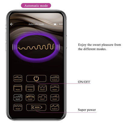 Close-up of the PRETTY LOVE Vibrador Ponto G Baird showing its ergonomic design, soft silicone texture, and modern features.