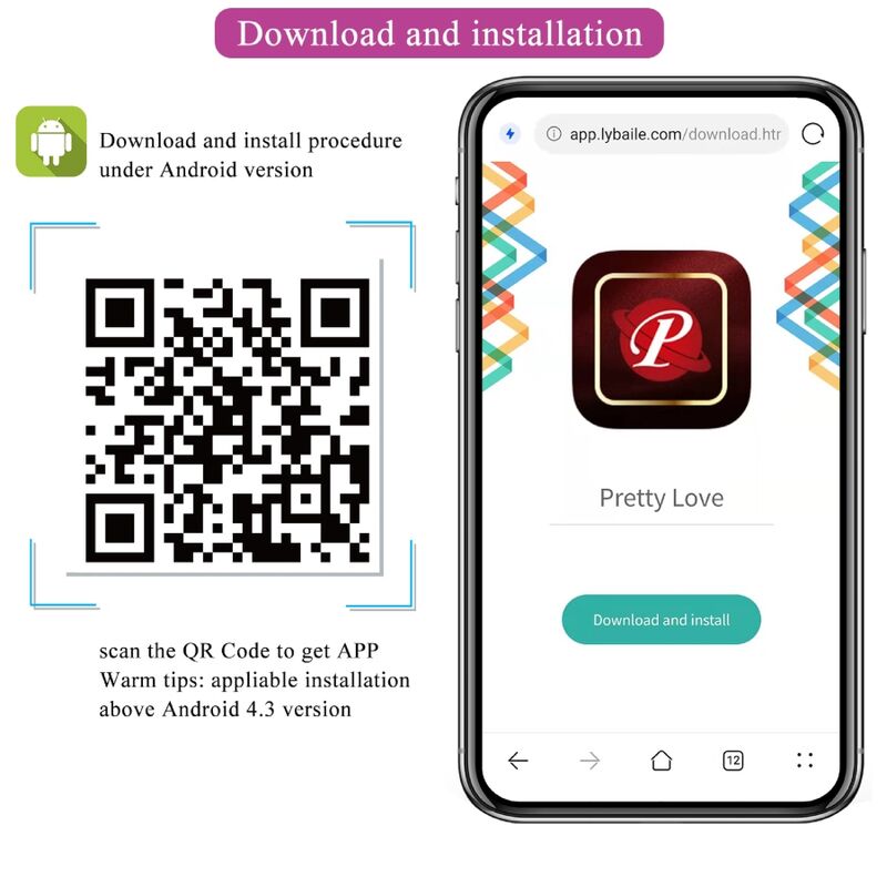 Close-up of the PRETTY LOVE Vibrador Ponto G Baird showing its ergonomic design, soft silicone texture, and modern features.