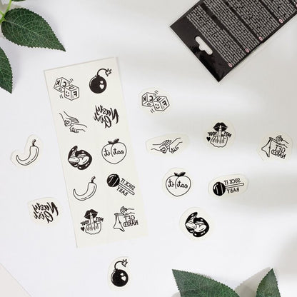 CONJUNTO DE 10 TATUAGENS TEMPORRIAS DA COLEO PICANTE