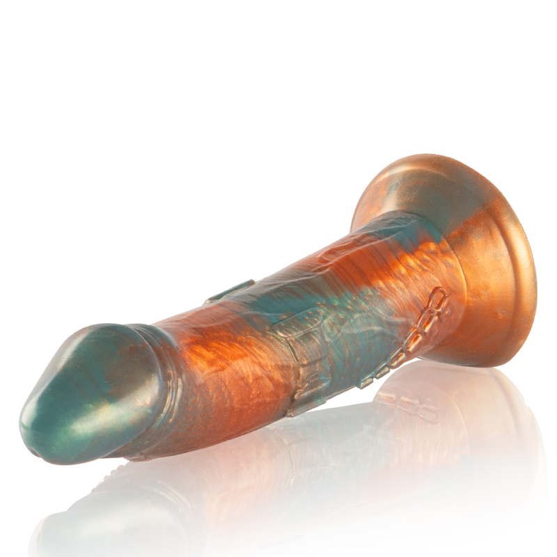 EPIC CYBERSILICOCK Dildo Talos com design mitológico em silicone premium.