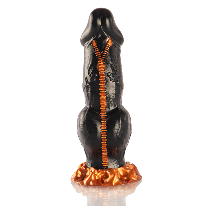 Vibrador EPIC Deimos em silicone com design ergonómico para estimulação intensa.