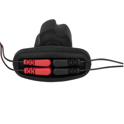 Plug Anal Tartarus Quadripolar Silicone Preto