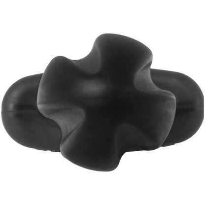 Plug Anal Tartarus Quadripolar Silicone Preto