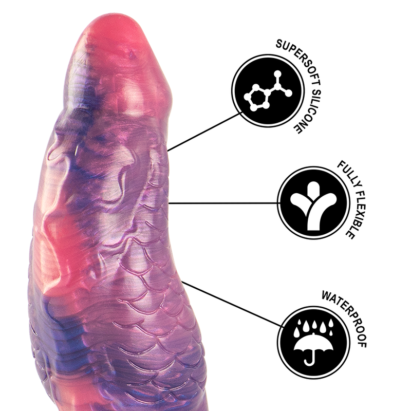 Dildo de Silicone Realista EPIC Medusa para prazer intenso