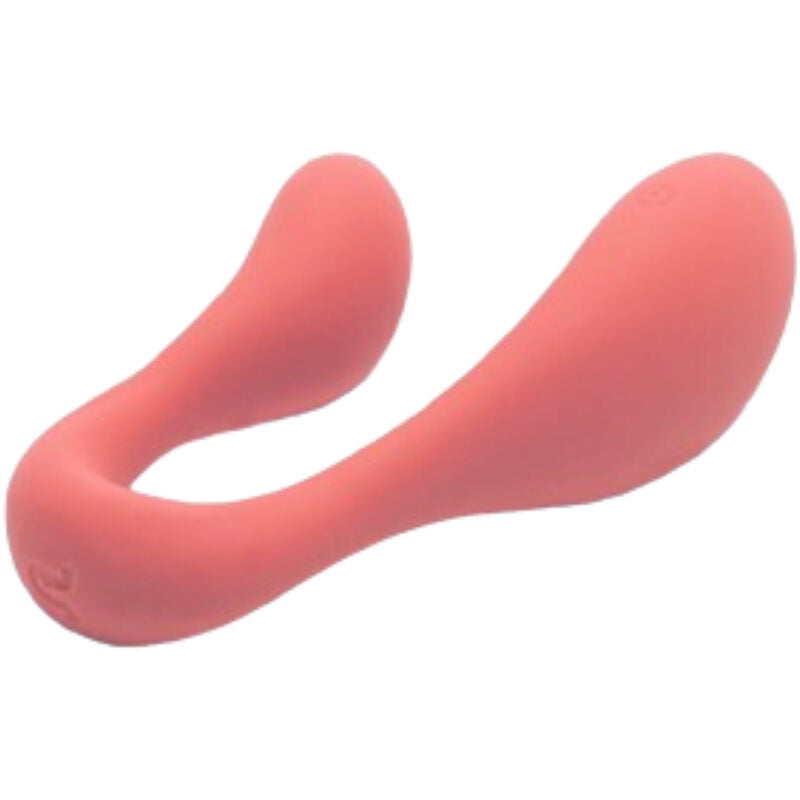 Adrien Lastic Segredos de Casal II, vibrador duplo rosa com controle por aplicativo