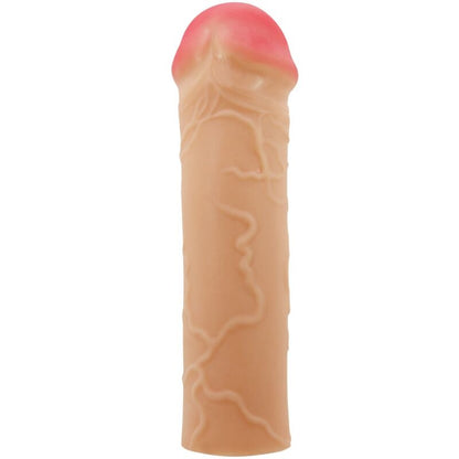 Extensor de Pénis PRETTY LOVE Nilo com cobertura realista para aumento de prazer e comprimento.