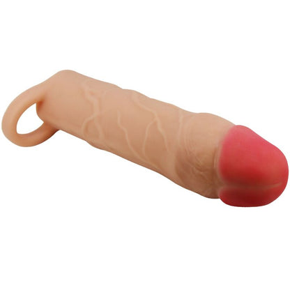 Capa para Pénis Extensora Estimulante Hani da PRETTY LOVE em silicone realista.
