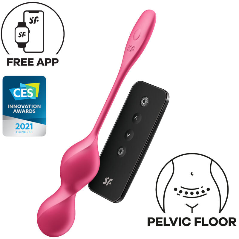 Satisfyer Love Birds 2 Bolas de Kegel Vibrantes com controlo via app e remoto