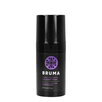 Close-up of the BRUMA Creme Adstringente Ultra Deslizante 15 ML, highlighting its compact design.