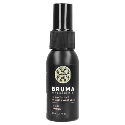 BRUMA Spray Anal Relaxante Unissexo 30ml para conforto íntimo.