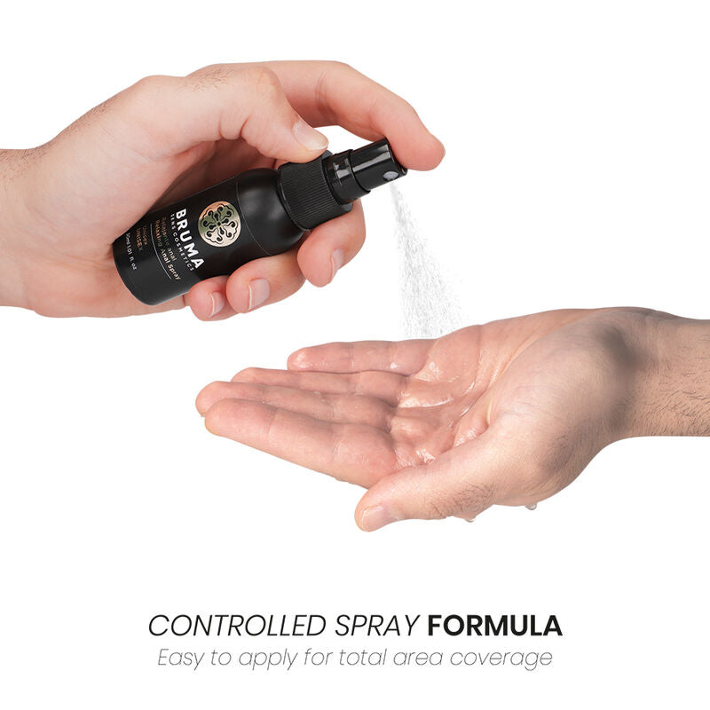 BRUMA Spray Anal Relaxante Unissexo 30ml para conforto íntimo.