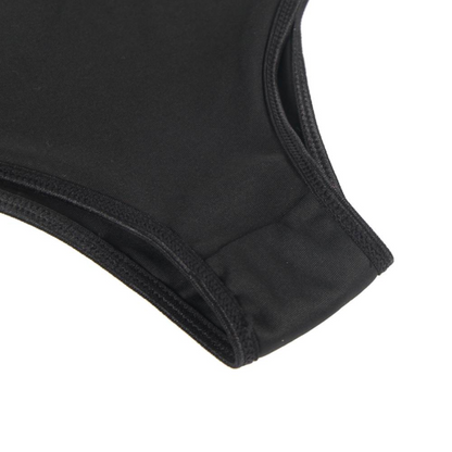 SUBBLIME Conjunto Lingerie Transparente com Tiras S/M, exibindo o design sedutor e o tecido delicado.