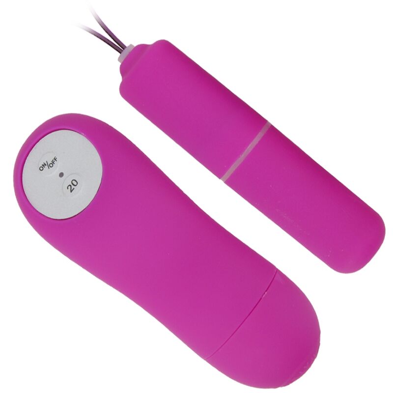 Tanga BAILE com bala vibratória e controle remoto, cor roxa, para prazer a dois.