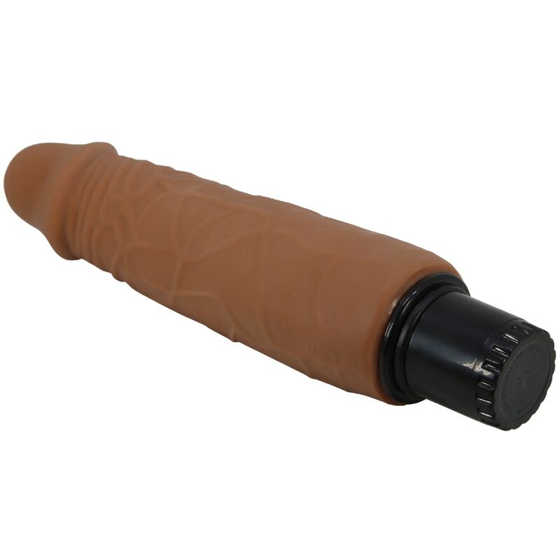 Vibrador realista Pretty Love Waldorf 18 cm com textura e detalhes para prazer intenso.