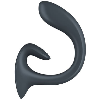 Satisfyer G for Goddess 1 Vibrador Coelho Cinza Escuro para Dupla Estimulação