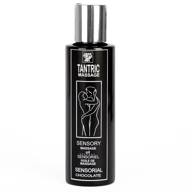 Óleo de Massagem Tântrica Natural Afrodisíaco de Chocolate 100 ml