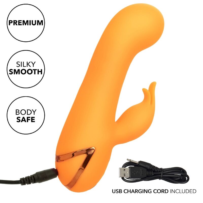 Vibrador Coelho Montecito Muse Duplo com Inflação e 10 Funções