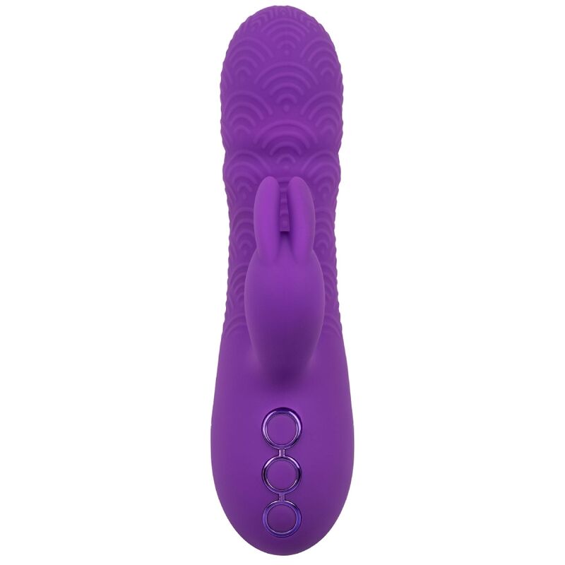 Vibrador Coelho Duplo Manhattan Beach Marvel Roxo