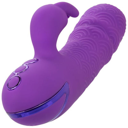 Vibrador Coelho Duplo Manhattan Beach Marvel Roxo
