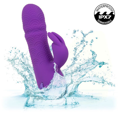 Vibrador Coelho Duplo Manhattan Beach Marvel Roxo