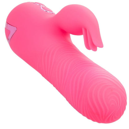 Vibrador Coelho de Silicone com Dupla Estimulação Rotativa e Vibratória