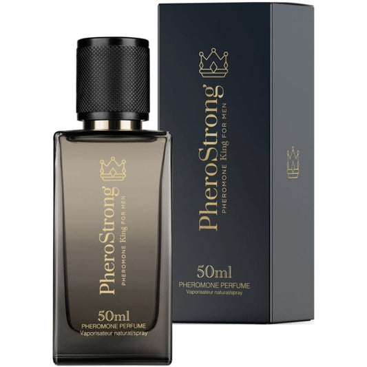 Frasco de PHEROSTRONG Perfume de Feromonas King para Homem 50ml