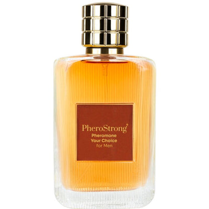 Frasco de perfume PHEROSTRONG Perfume Feromonas Sua Escolha para Homem 50 ML
