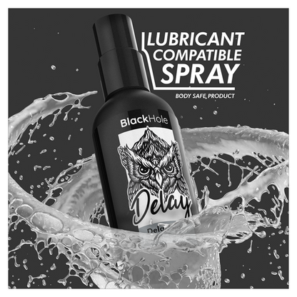 BLACK HOLE Spray Retardante Study Forte 30 ML para controlo da ejaculação