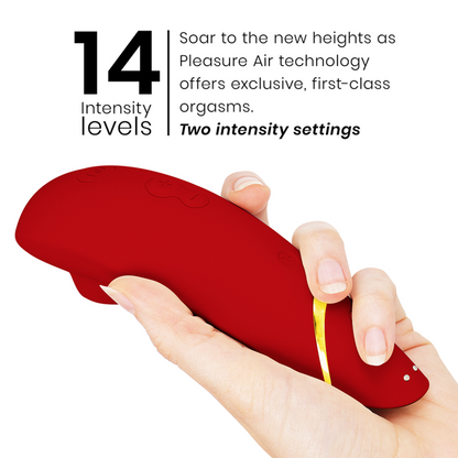 Womanizer Premium 2 Estimulador Clitoriano Bordeaux com Tecnologia Pleasure Air