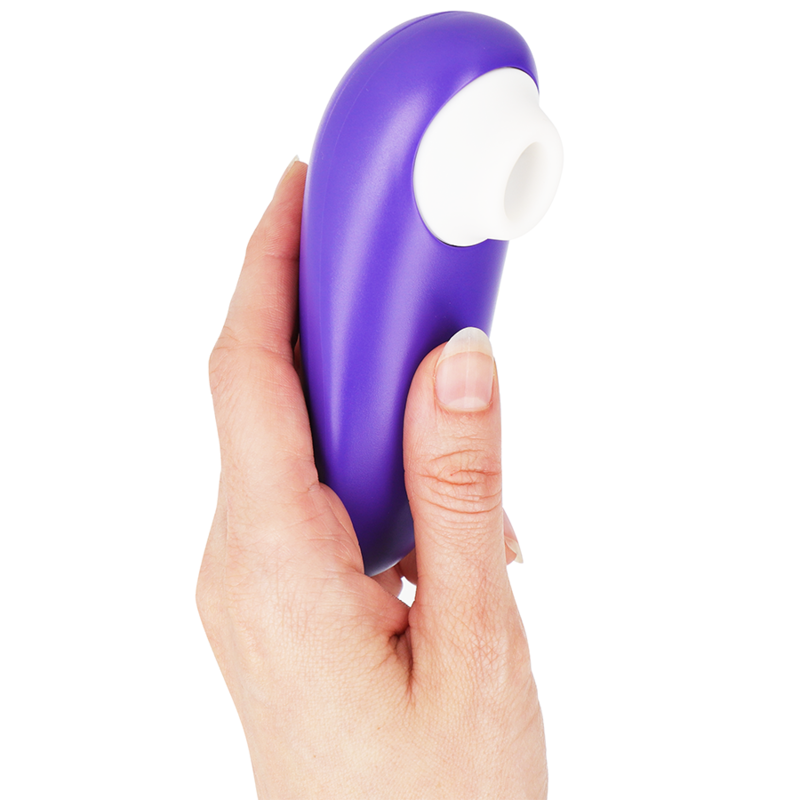 Womanizer Starlet 3 Estimulador Clitoriano Indigo, mostrando seu design compacto e elegante com a ponta de estimulação