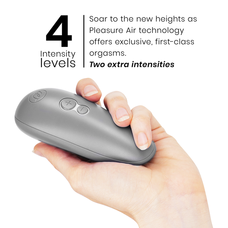 Womanizer Starlet 3 Estimulador Clitoriano Pleasure Air Grey, com tecnologia de ar para estimulação sem contato.