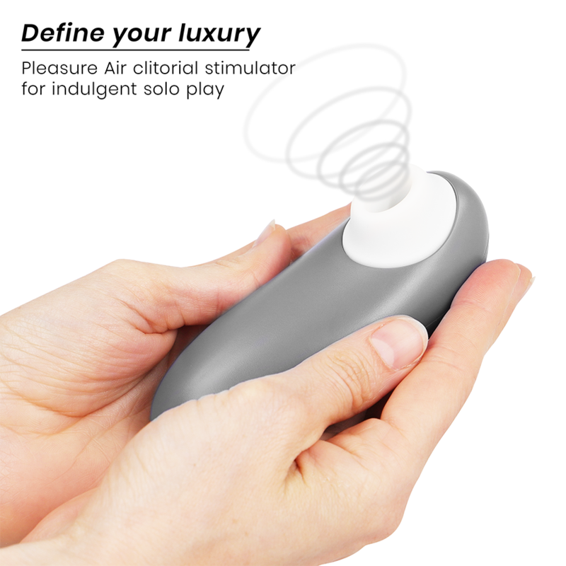 Womanizer Starlet 3 Estimulador Clitoriano Pleasure Air Grey, com tecnologia de ar para estimulação sem contato.