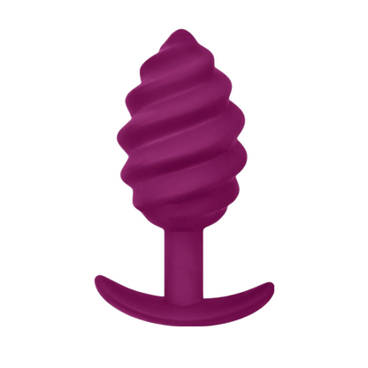 G-VIBE - GPLUG TWIST 2 PLUG ANAL ROXO