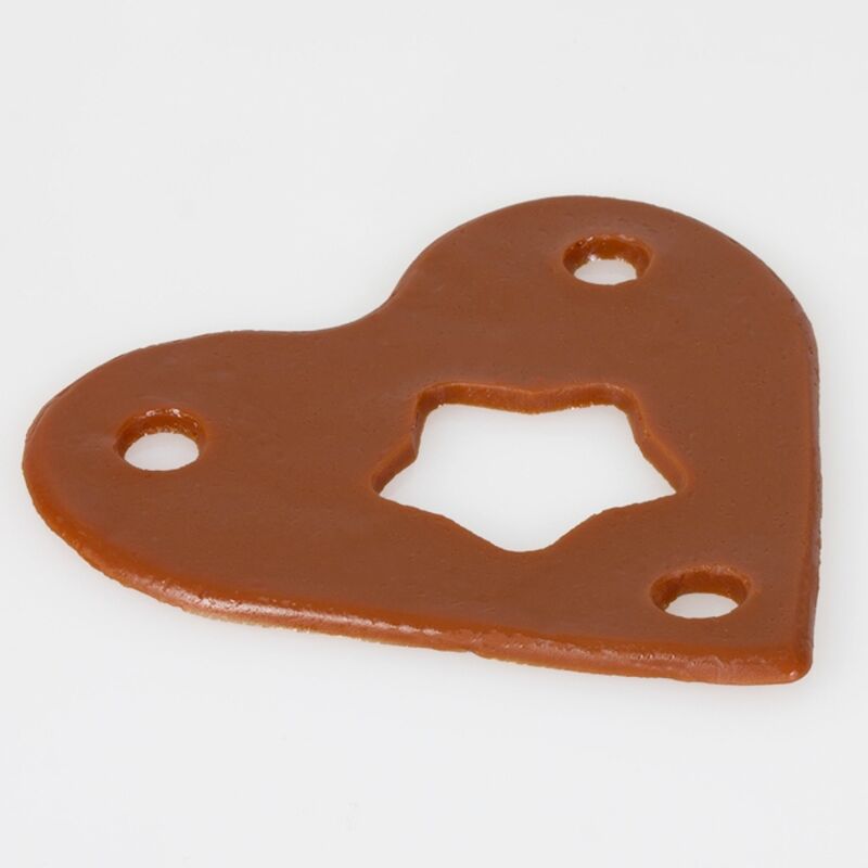 Tanga comestível Secret Play sabor chocolate em formato de coração